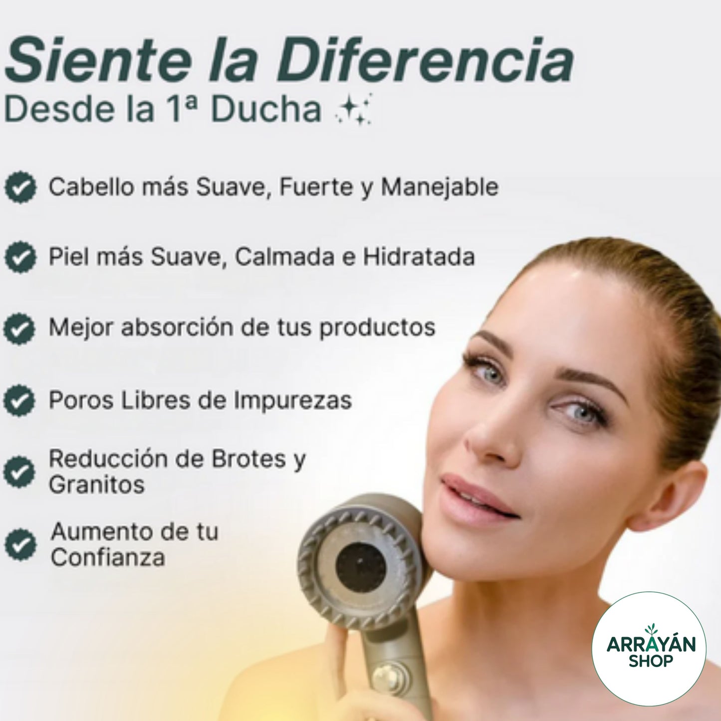 Ducha SPA Masajeadora Multifuncional