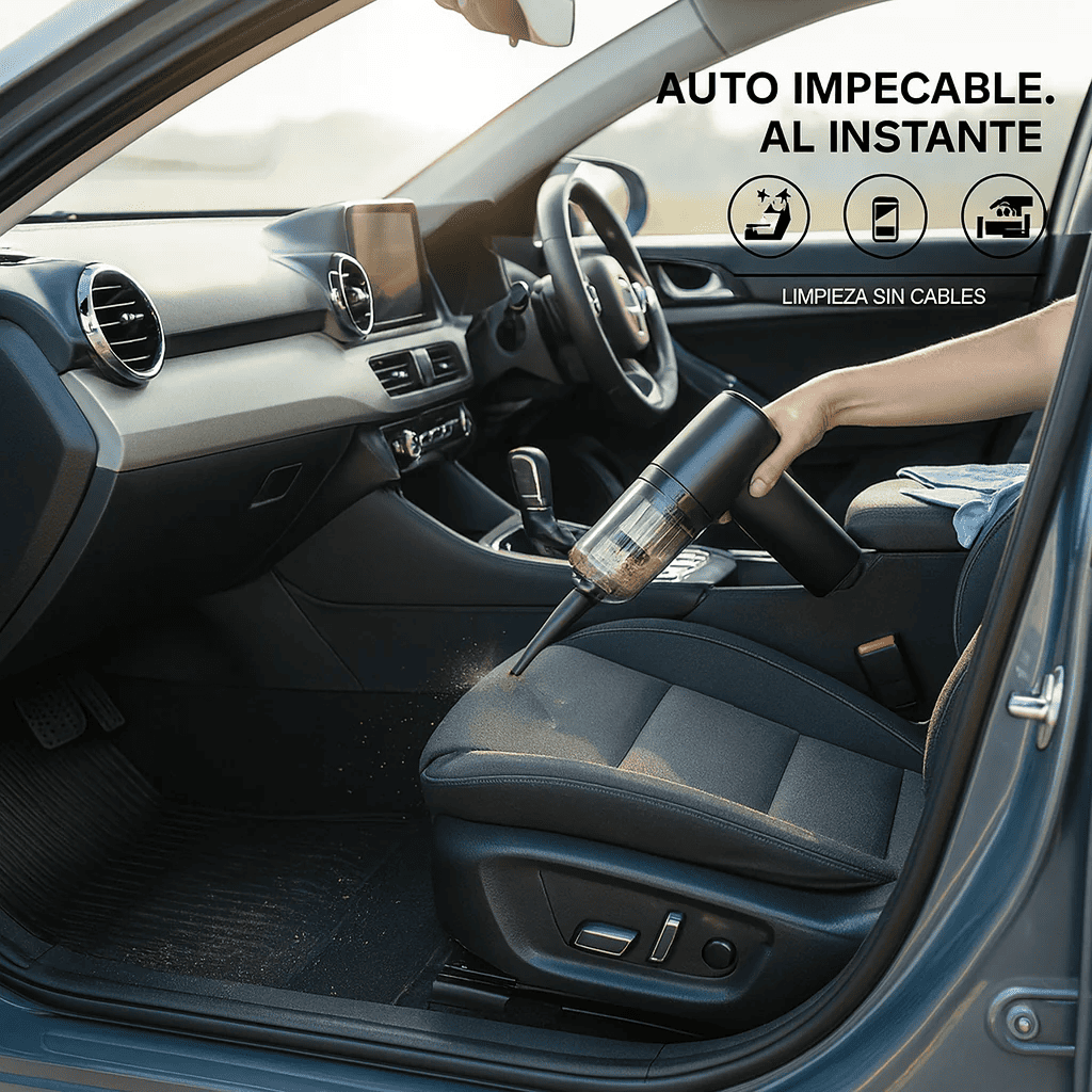 Mini Aspiradora de Auto - Casa